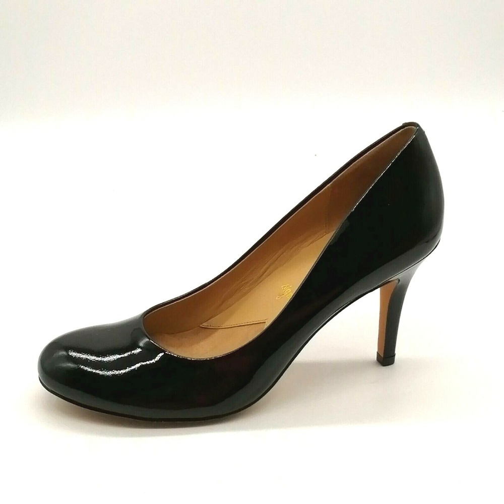 Trotters Shoes Womens High Heels Cushioned Insole Black Leather 8.5 N NEW